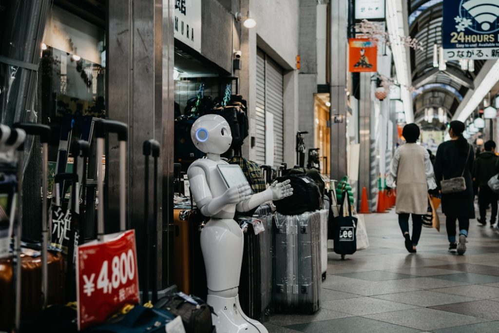 Photo Robot lawn mower